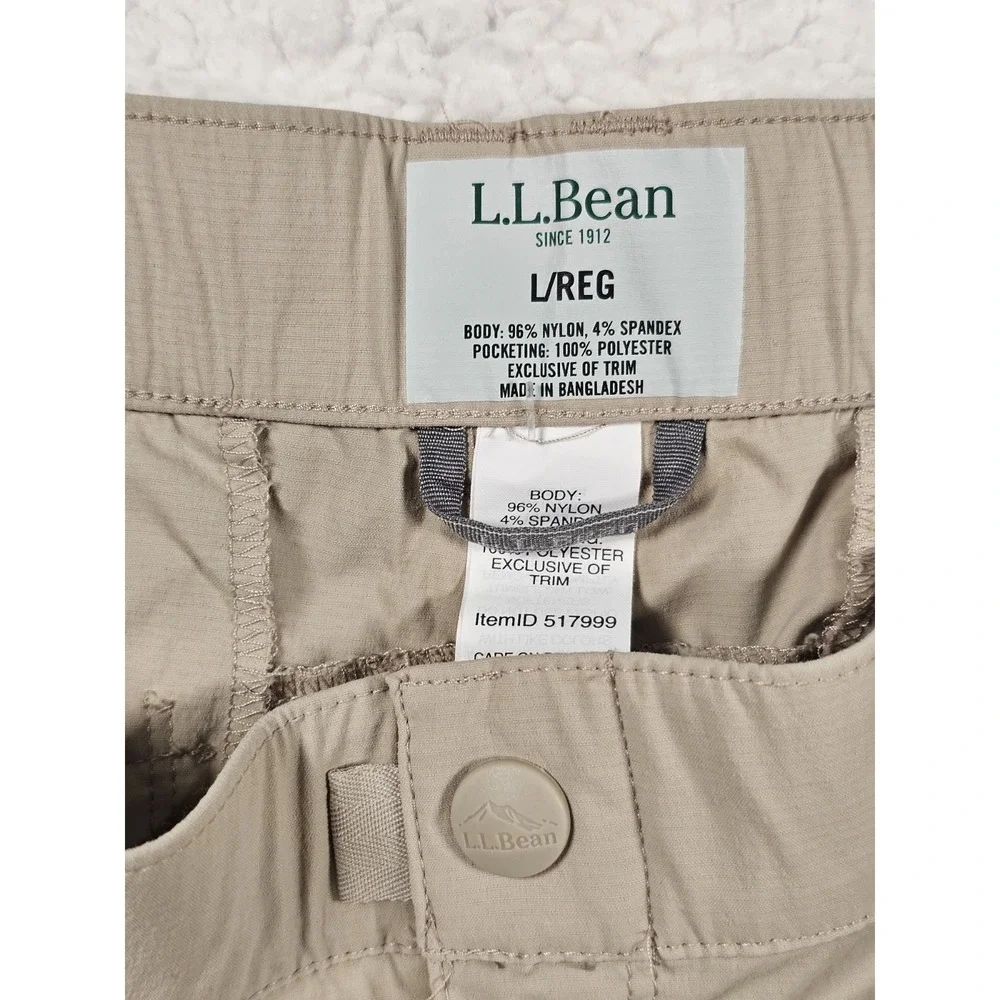 L.L.Bean Cargo Hiking Shorts Mens Large 9